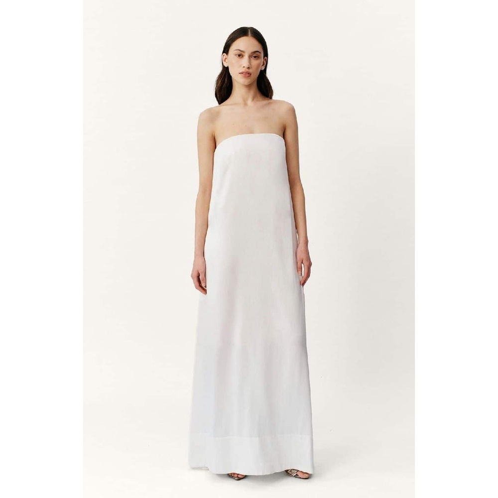 Ginger & Smart Cursive Tie-Waist Silk Dress US 12 $495